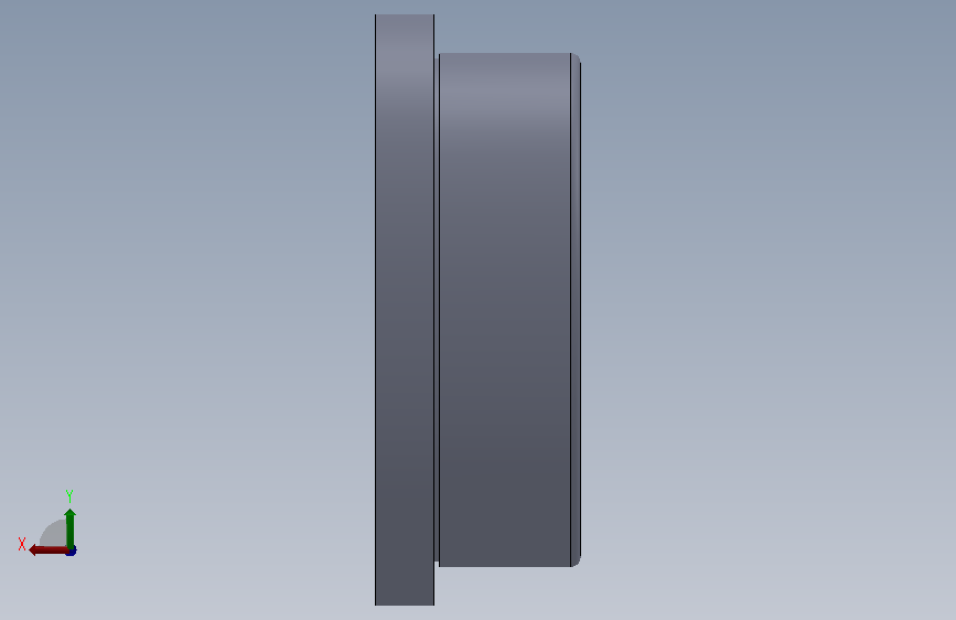 DMB 29 Bearing.SLDPRT_DMB 29轴承 背面视图