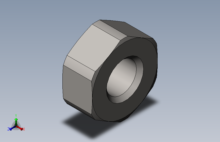 Ecrou M4.SLDPRT_M4螺母