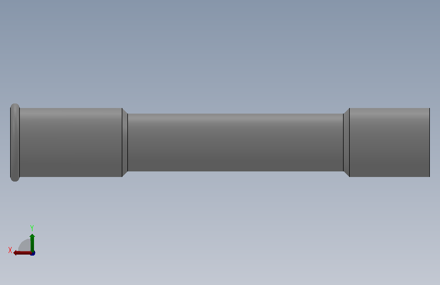 Governor Shaft.SLDPRT_调速器轴 背面视图