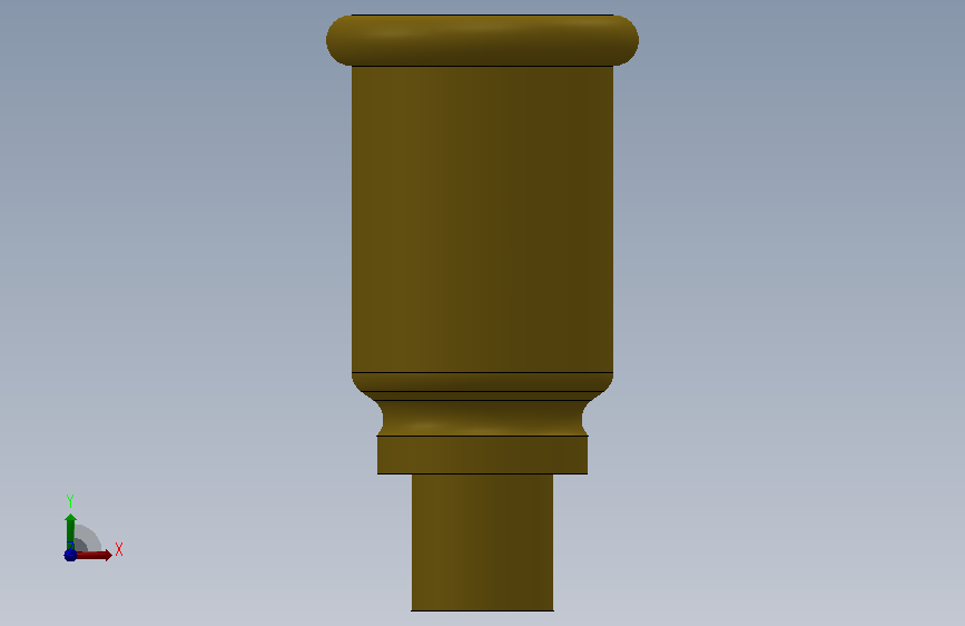 Lubricator.SLDPRT_润滑器 正面视图