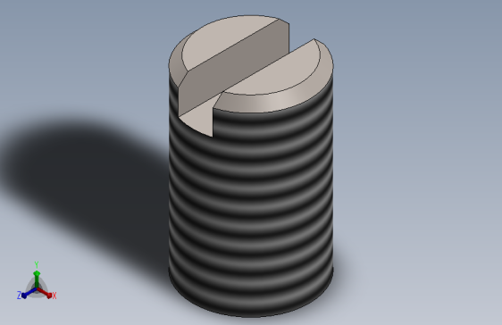 M2.5x4 GRUB SCREW.SLDPRT_M2 5x4 弹簧垫圈螺钉