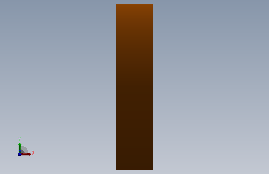 STAND SUPPORT.SLDPRT_支撑架 正面视图
