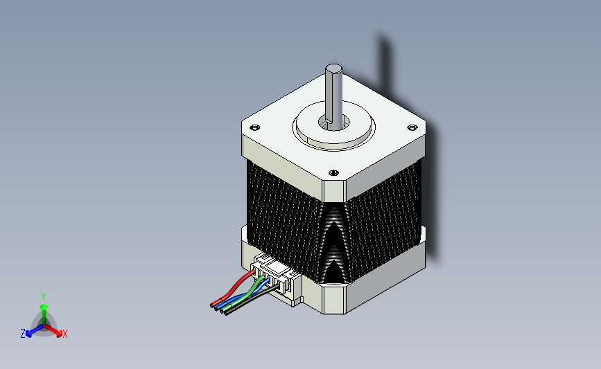步进电机 Nema 17 12V 带电缆