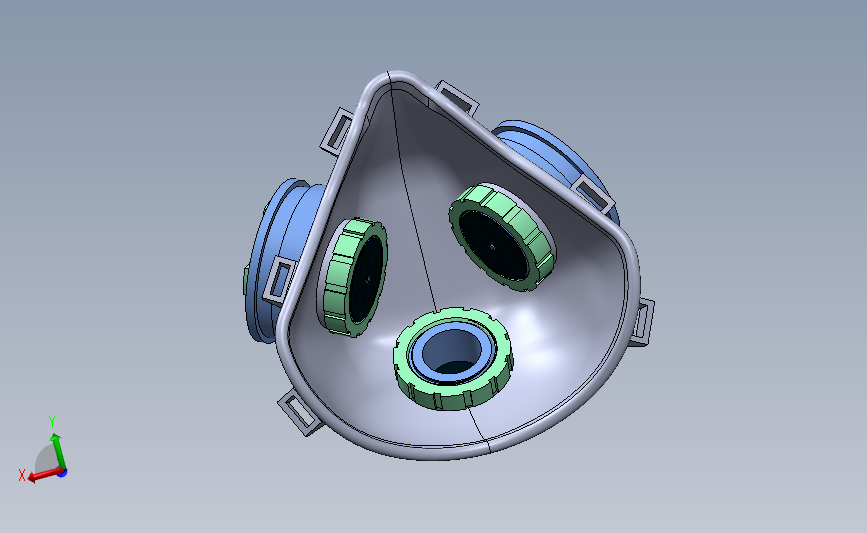 3D 可打印口罩设计sw