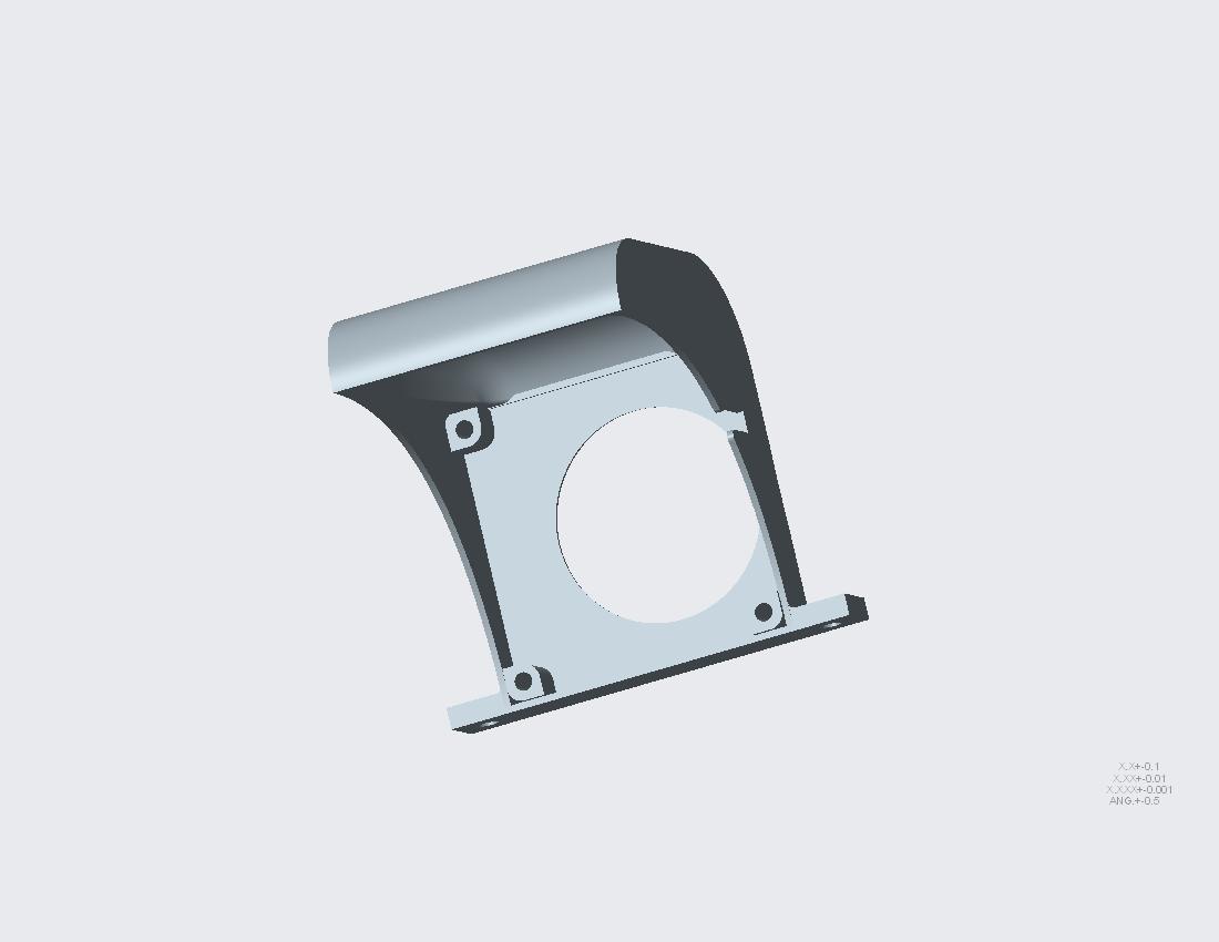 风扇40x40x10_Bracket