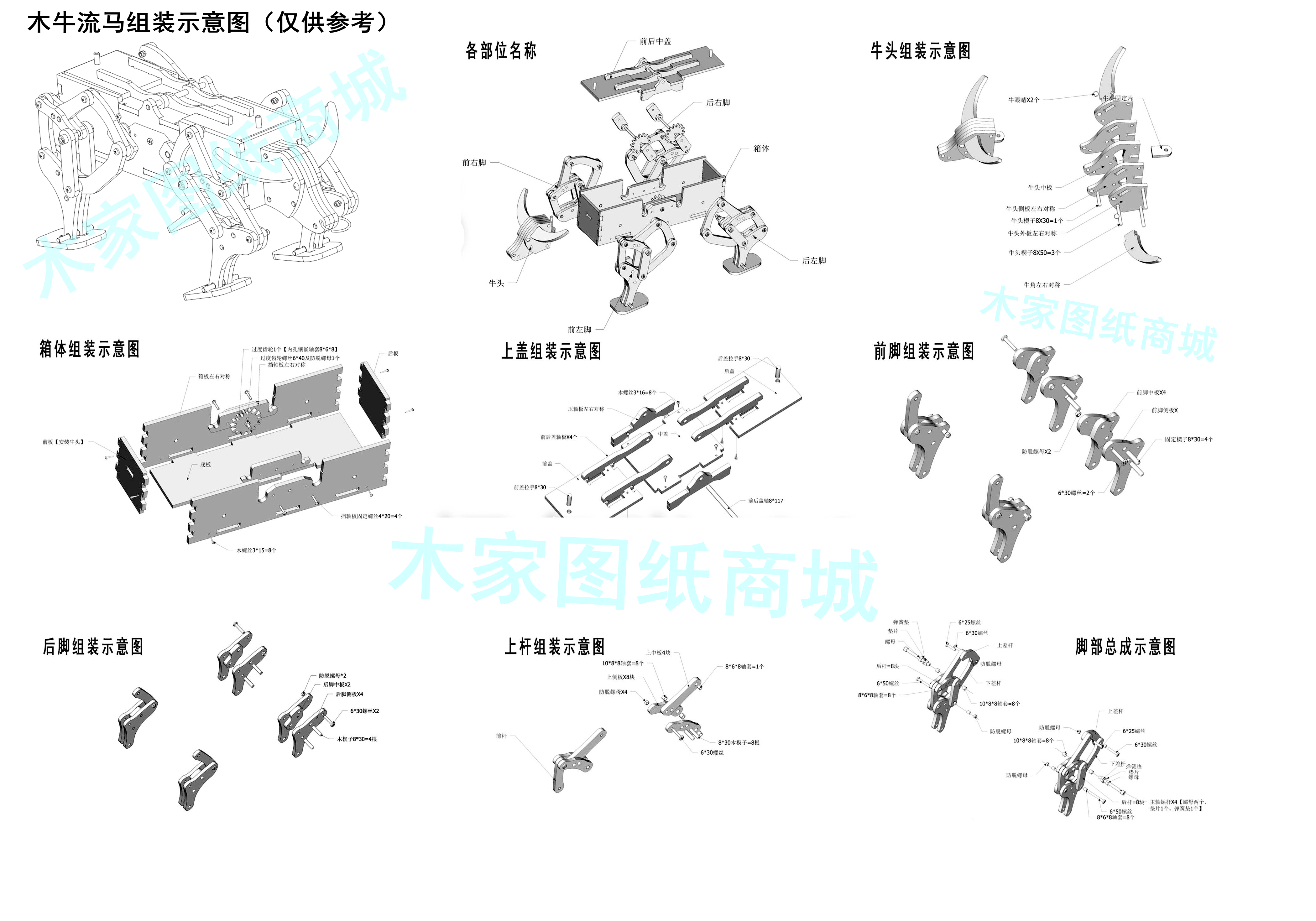 木牛流马(含CAD图)
