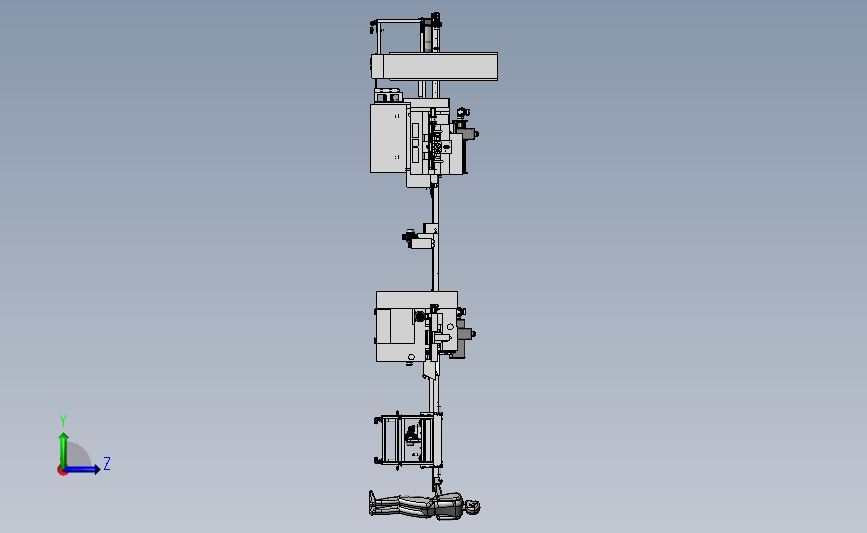 全自动无心磨床流水线