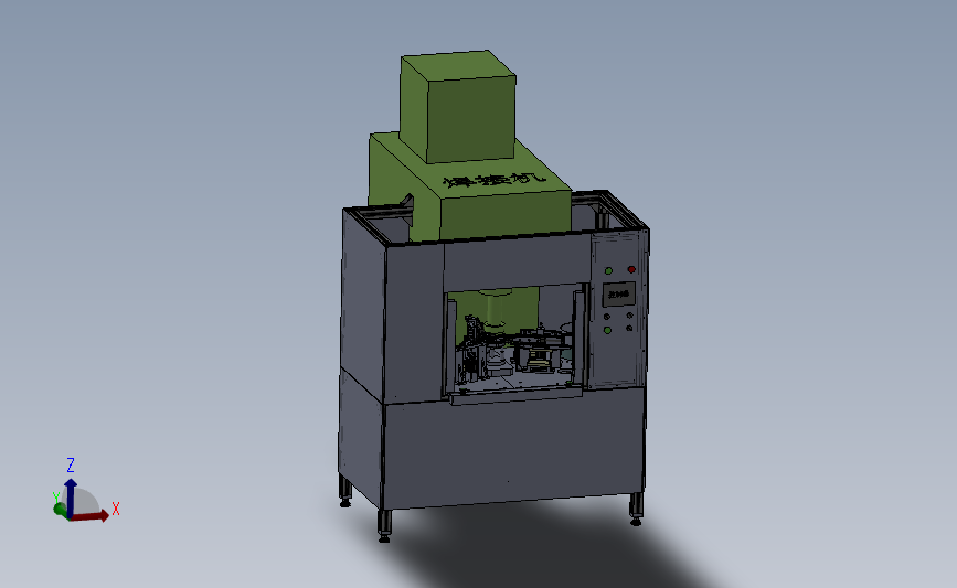 螺母自动焊接机_SOLIDWORKS 2016_模型图纸下载 – 懒石网
