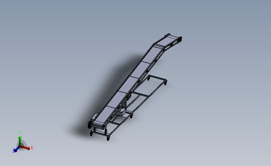 可移动链条输送机