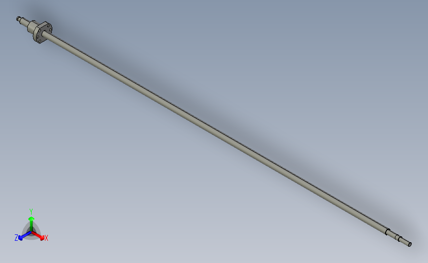 bswe1505-l1200-t30_asm滚珠丝杠-轴径15.stp