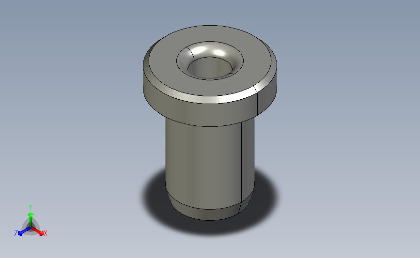 bufa-d4-l12精密衬套-法兰型.stp