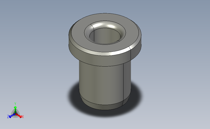 bufa-d6-l12精密衬套-法兰型.stp