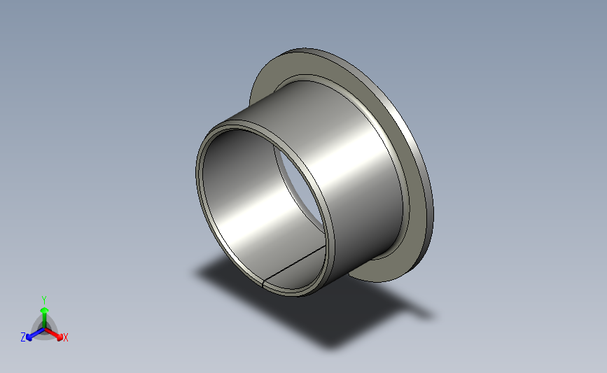 BUFK-D18-L12复合型无油衬套-带肩型.stp