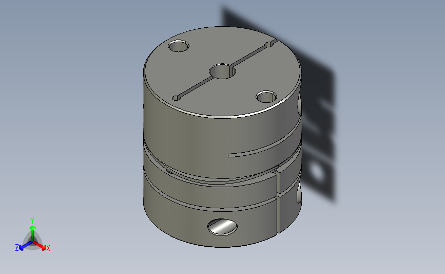 cppc-d19-a3-b3_asm单簧片式联轴器-标准惯性矩.stp