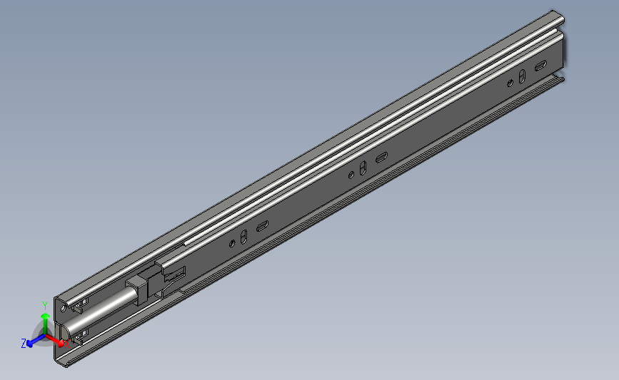 drsd-400抽屉滑轨-缓冲型.stp