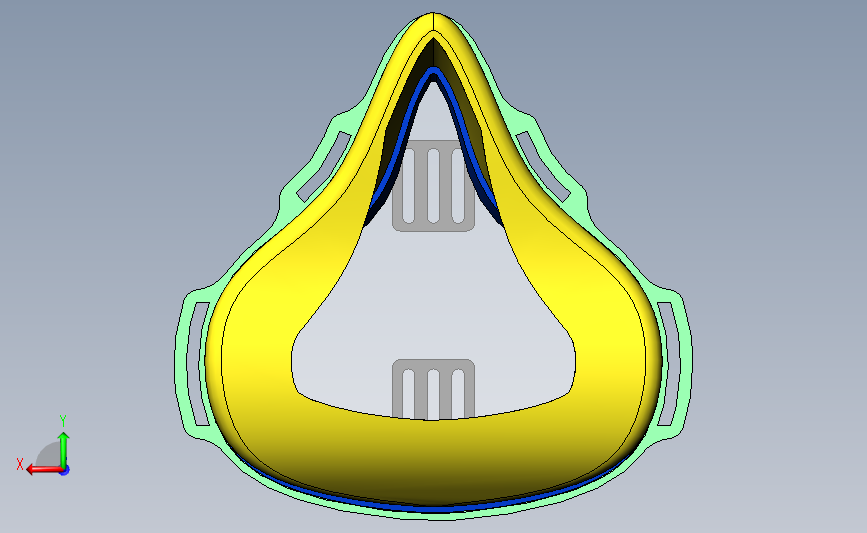 ABC 面具3D打印呼吸阀呼吸器