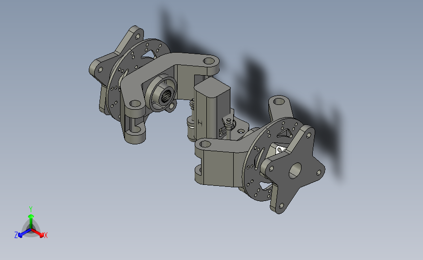 BAJA 后轮总成catia