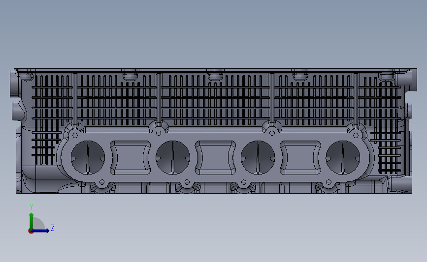 4 缸头发动机16vSW STP_SOLIDWORKS 2019_模型图纸下载 – 懒石网