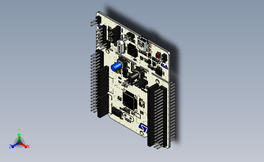 stm32开发板nucleo超精细模型