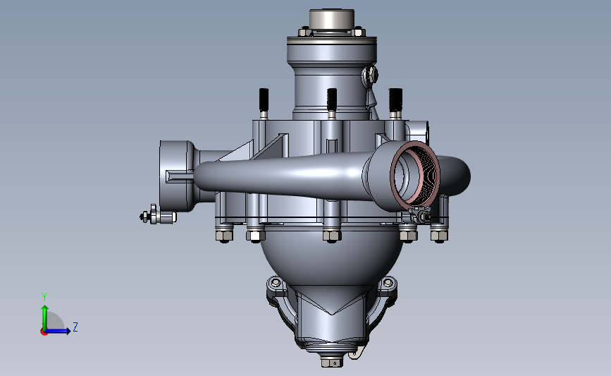 Merlin 62 冷却液泵sw_SOLIDWORKS 2018_模型图纸下载 – 懒石网
