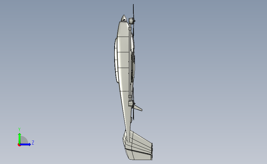 VTOL 垂直起降无人机_STEP_模型图纸下载 – 懒石网