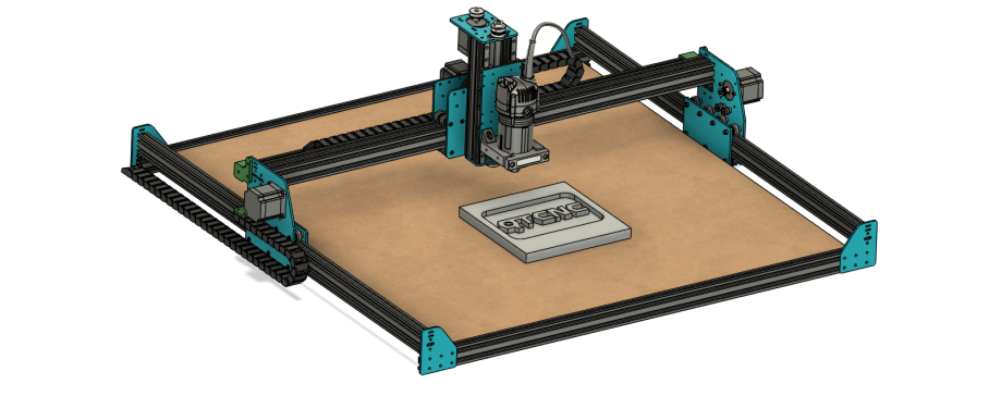 x-carve 3D打印机雕刻机三轴移动平台step sw 750mm 750mm 120mm