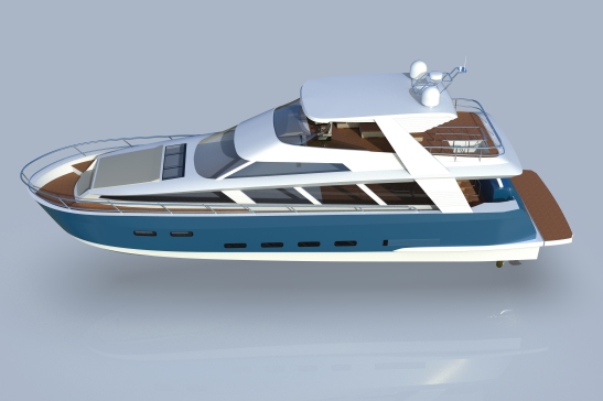 yacht20超级豪华游艇快船STEP 3dm