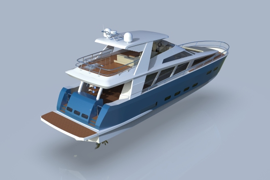 yacht20超级豪华游艇快船STEP 3dm