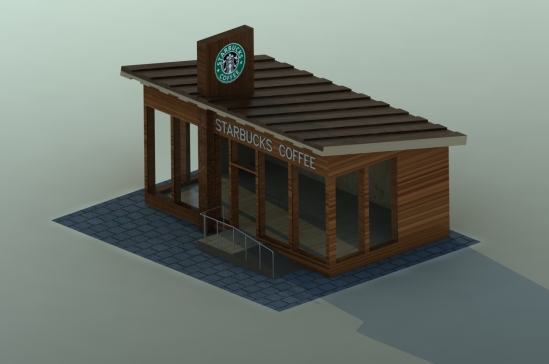 星巴克咖啡店