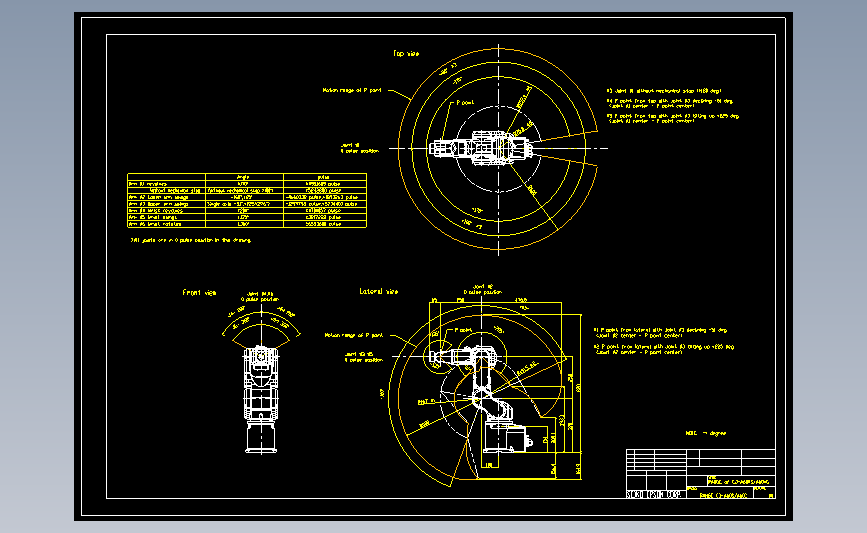 6 轴机器人Range_c3_AutoCAD_模型图纸下载 – 懒石网