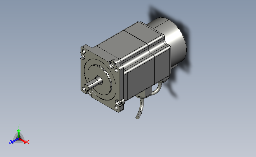 闭环步进电机与驱动器CME防水型60机座3D图纸