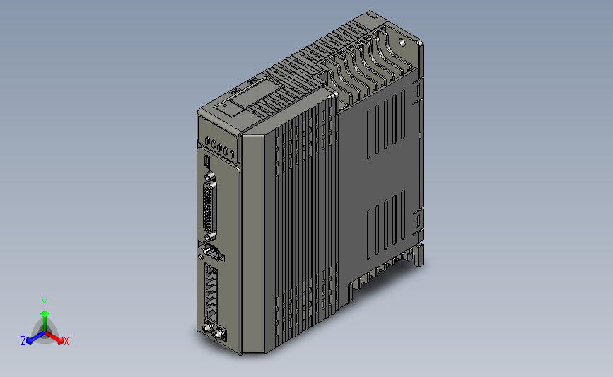 交流伺服系统L7-1000-3D图纸