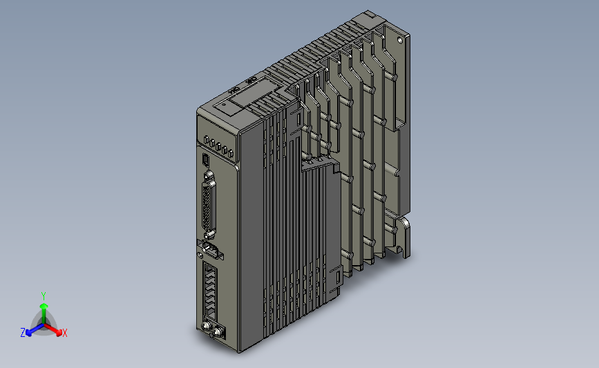 交流伺服系统L7RS-100-3D图纸