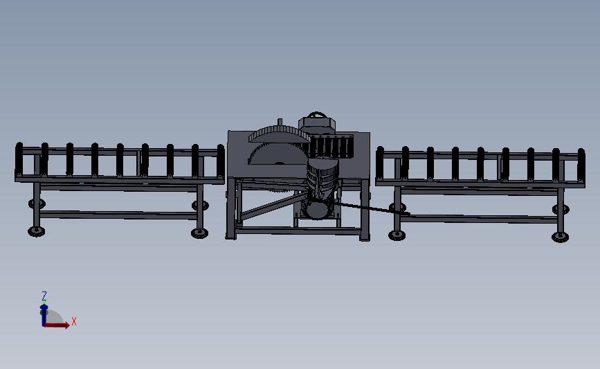 木材快速侧切机