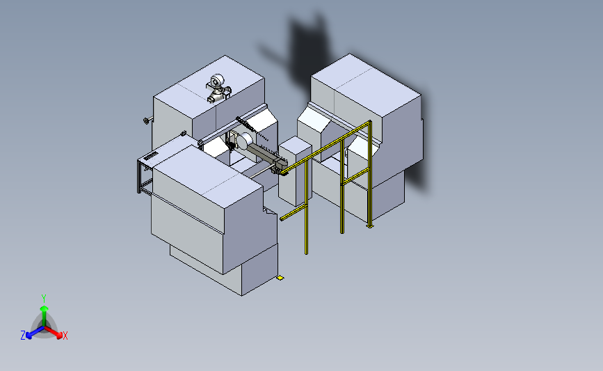 CNC CELL 装配机器人