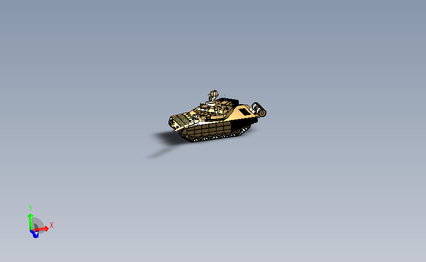 俄罗斯T90 MS主战坦克sw