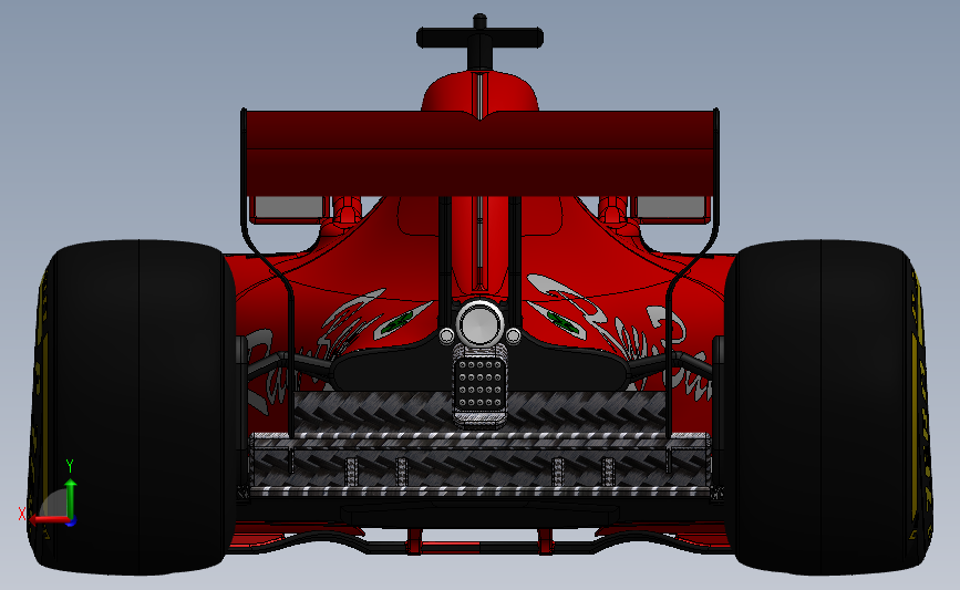 F1 法拉利 SF71H赛车