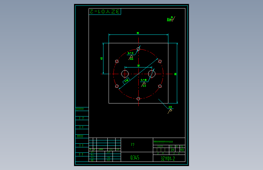 3ZY01-2盖板.dwg