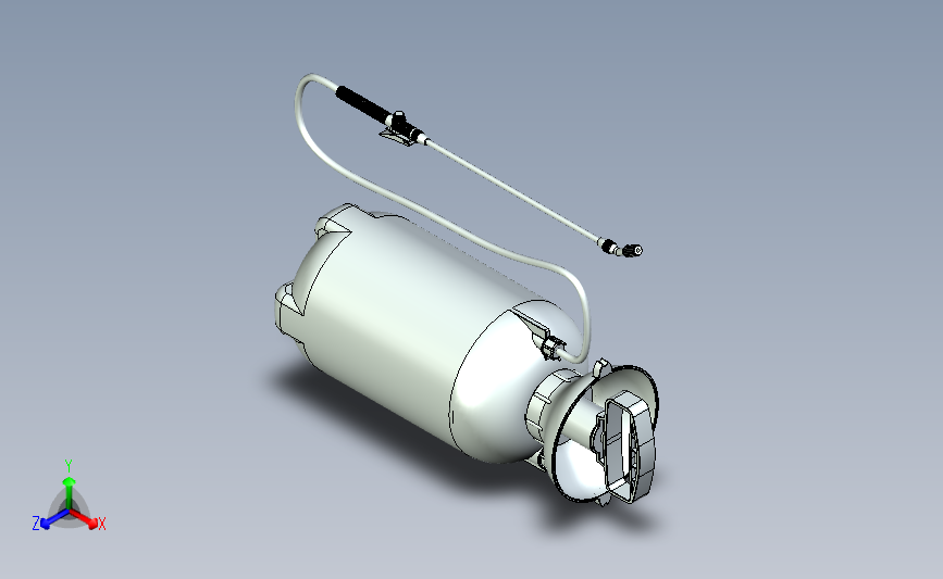 通用压力喷雾器（杀菌）dwg iges