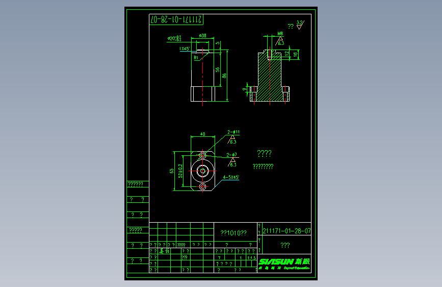 211171-01-28-07支撑杆.dwg