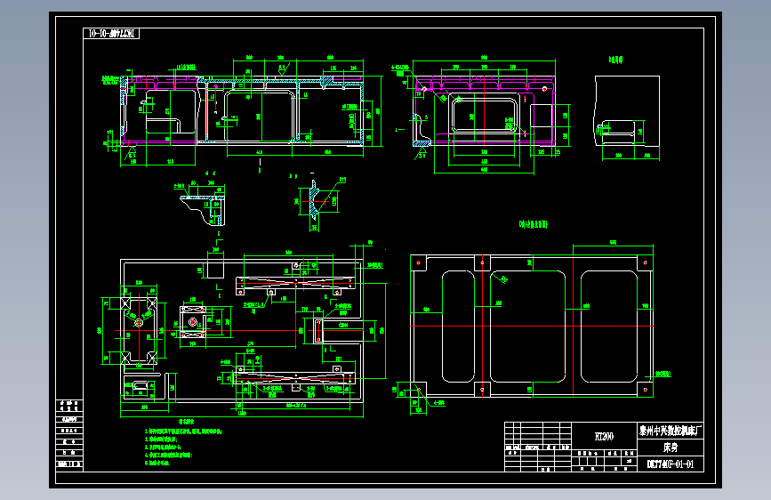 DK7740F-01-01床身II.dwg