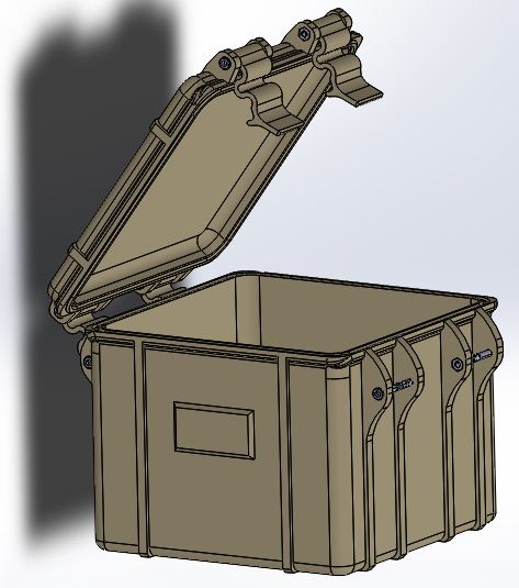 3D打印塑料盒