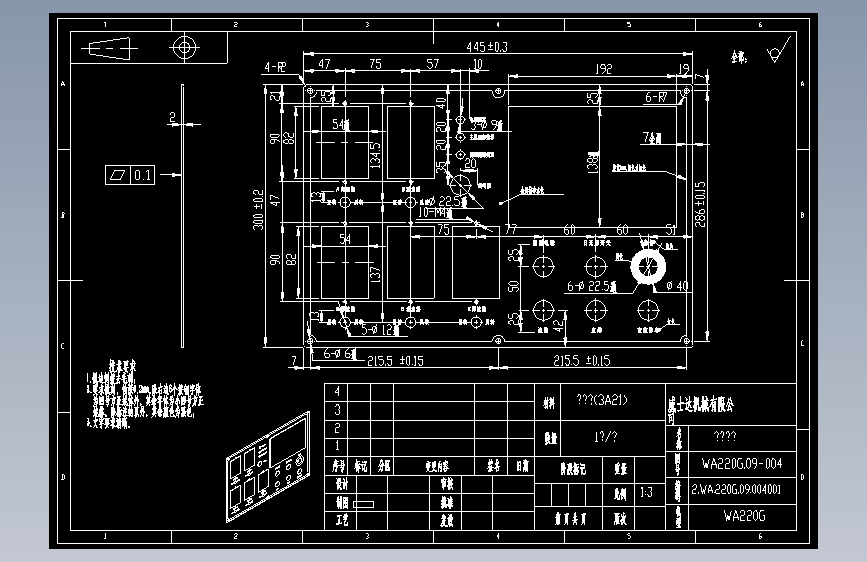 WA220G.09-004控制面板.dwg