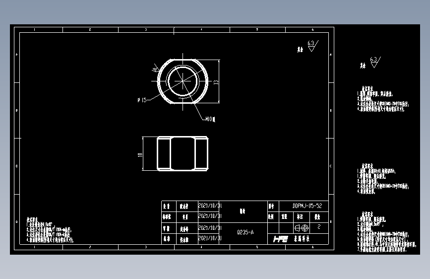 DDPMJ-05-52螺母.dwg