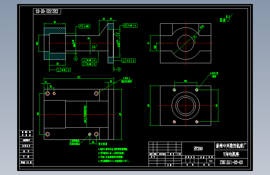 ZXK1521-02-03Y轴电机座.dwg