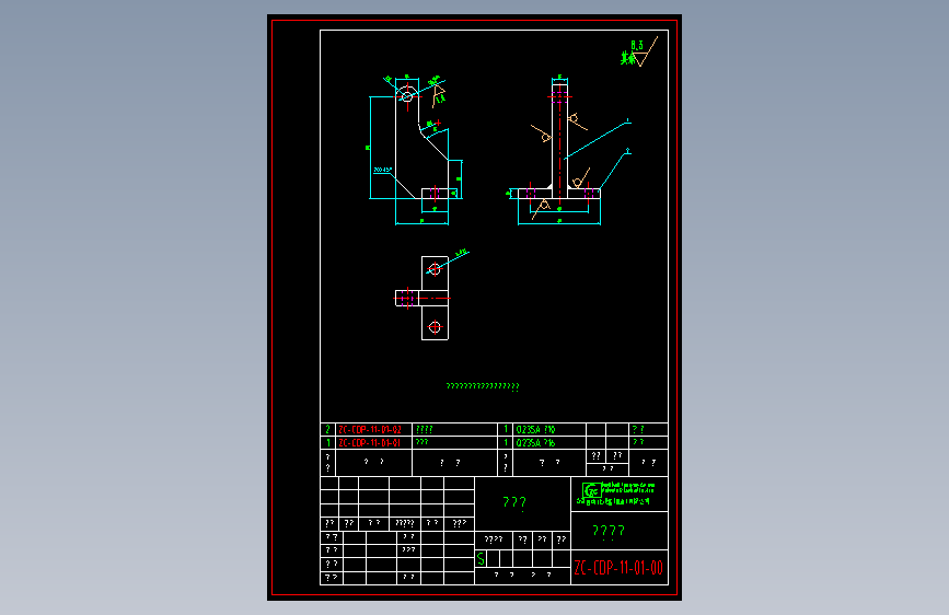 ZC-CDP-11-01-00气缸支架.dwg