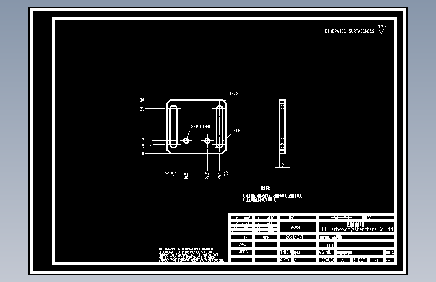 Z轴传感器安装板.dwg