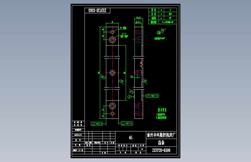 ZXD720-0306齿条.dwg