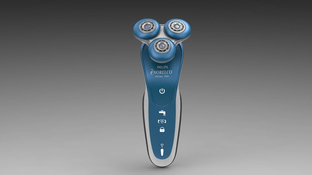 飞利浦剃须刀_SOLIDWORKS 2013_模型图纸下载 – 懒石网