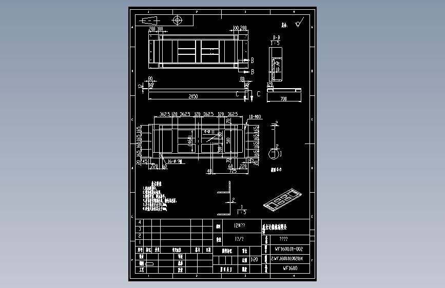 WF1600-01-002纠偏底架.dwg